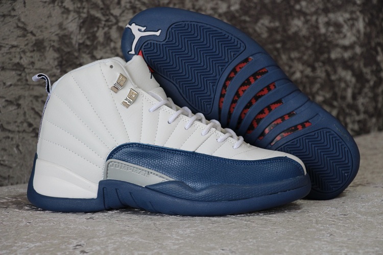 Running weapon Cheap Air Jordan 12 French Blue Shoes Retro Women